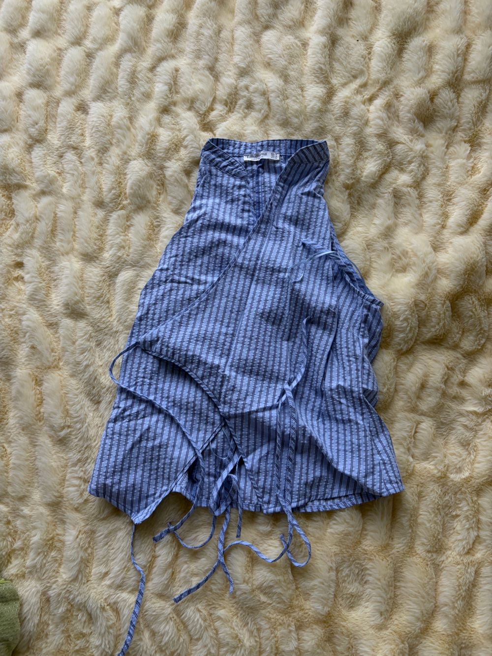 Stradivarius blue tank top